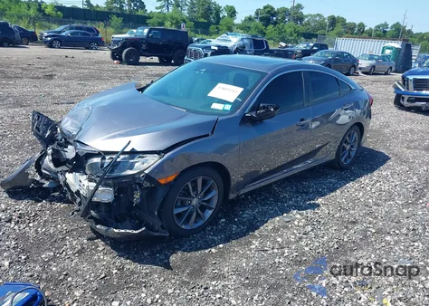 2020 Honda Civic Ex-L from USA, damaged, VIN 19XFC1F71LE201736